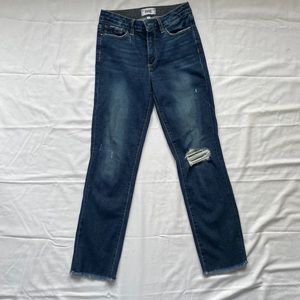 Paige Jacqueline straight jean sz 25